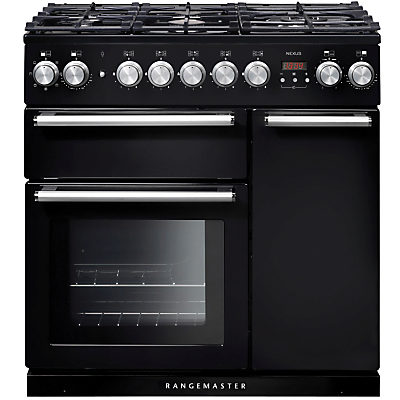 Rangemaster Nexus 90 Dual Fuel Range Cooker Slate Grey
